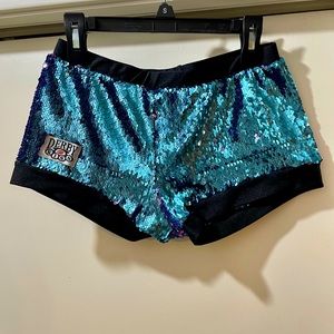 Sequin shorts